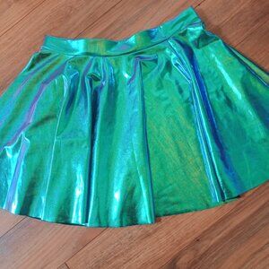 Green Skater Skirt (Large)